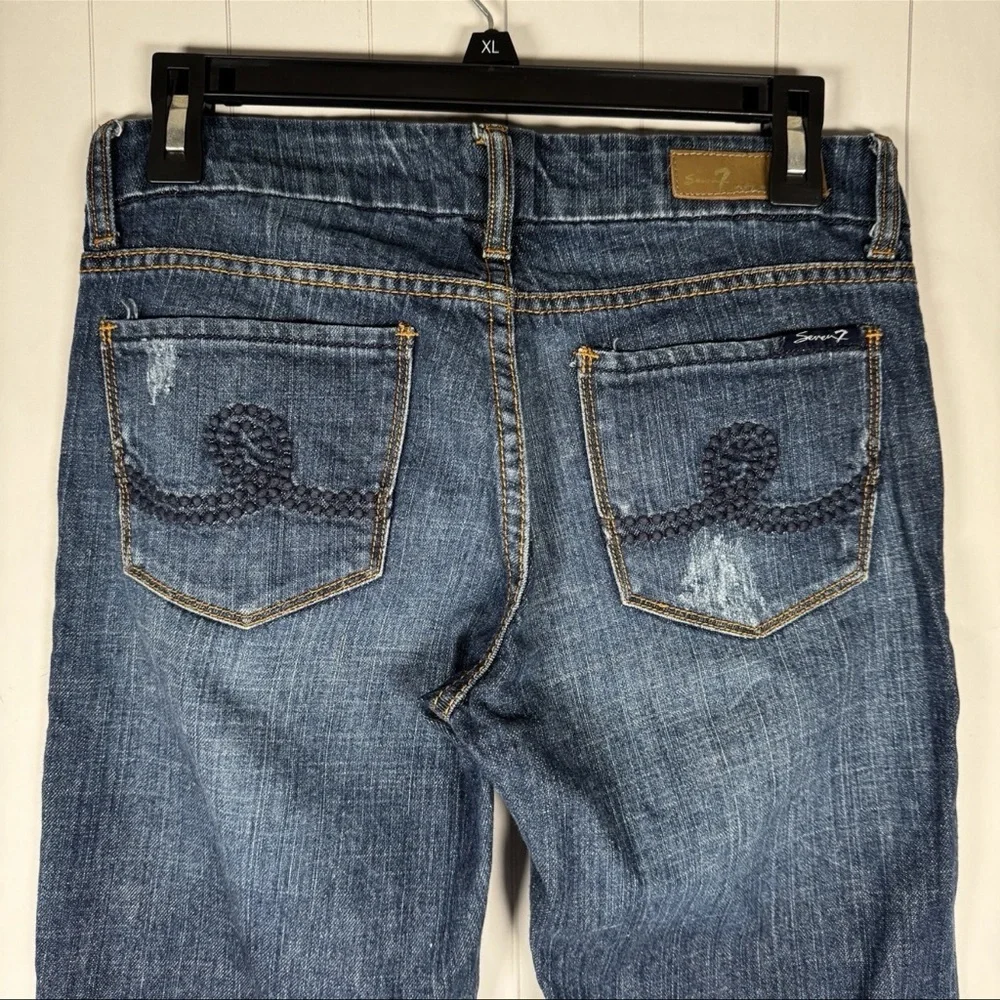 Seven7 Premium Jeans Cotton Bootcut Denim‎ Pants Casual Everyday Plain Basics 28